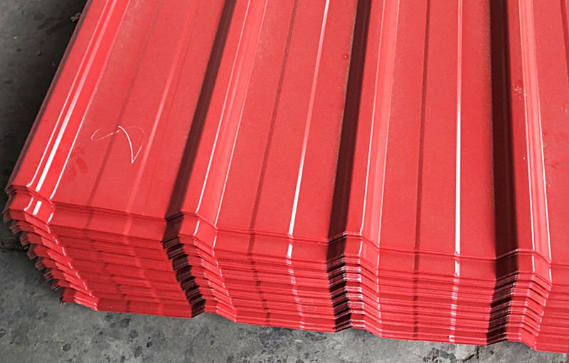 A653 CS B+Z PE/A755 HSLAS 350+AZ Color Steel Tile - Image 3