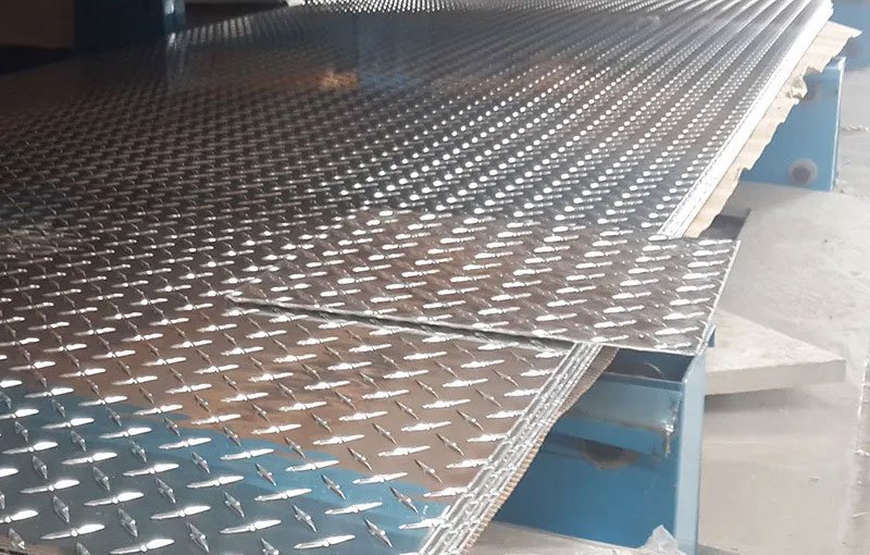 3003 Aluminum checkered plate - Image 3