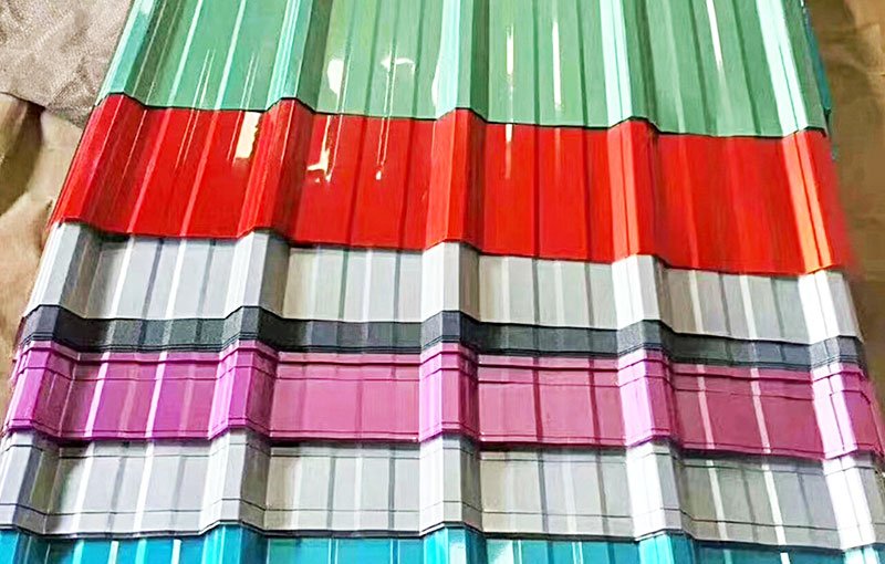 SGCC+PE/SGCD3+AZ Color Steel Tile